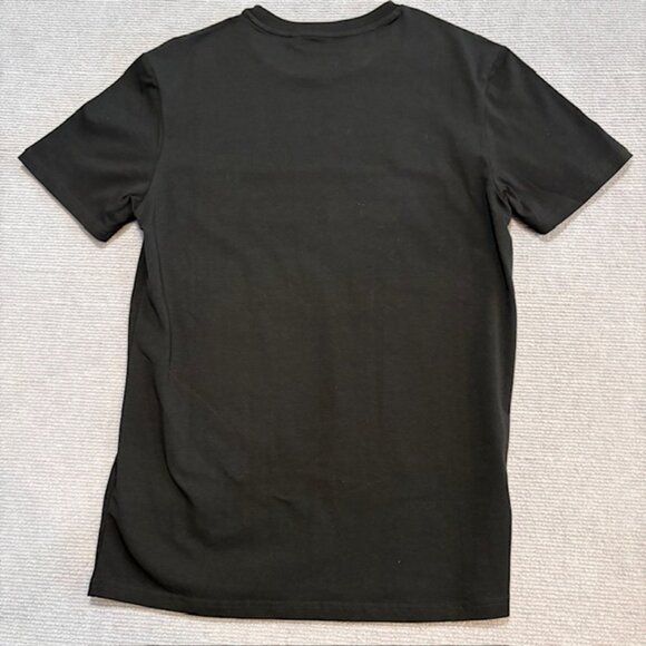 GUESS LOS ANGELES Men’s Short Sleeve T-Shirt Sz: S Black w/Raised Logo Sz S - Picture 9 of 10